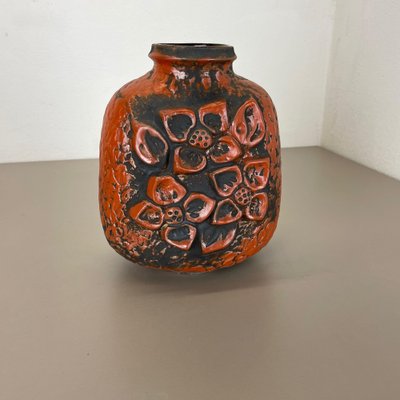 Fat Lava Ceramic Pottery Vase by Heinz Siery for Carstens Tönnieshof, Germany, 1970s-QZ-1298044