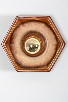 Fat Lava Ceramic Sconce from Hustadt Leuchten, 1970s-IV-743708