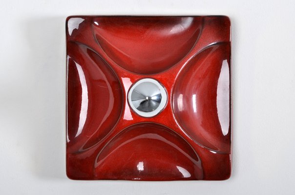 Fat Lava Ceramic Sconce from Hustadt Leuchten, 1970s-IV-743705