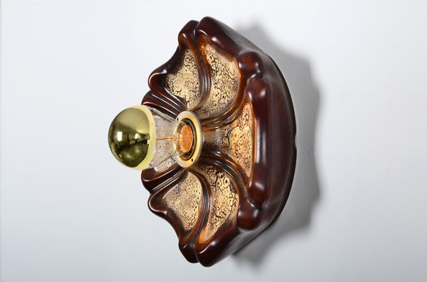 Fat Lava Ceramic Sconce from Pan Leuchten, 1970s-IV-851812