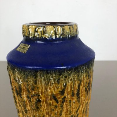 Fat Lava Ceramic Vase by Heinz Siery for Carstens Tönnieshof, Germany, 1970s-QZ-1053328