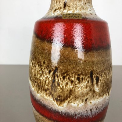 Fat Lava Ceramic Vase by Heinz Siery for Carstens Tönnieshof, Germany, 1970s-QZ-1053326