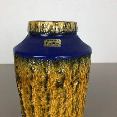 Fat Lava Ceramic Vase by Heinz Siery for Carstens Tönnieshof, Germany, 1970s-QZ-1053328