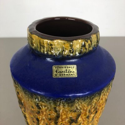 Fat Lava Ceramic Vase by Heinz Siery for Carstens Tönnieshof, Germany, 1970s-QZ-1053328