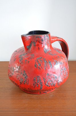 Fat Lava Ceramic Vase from Gräflich Ortenburg, 1960s-OV-1193937