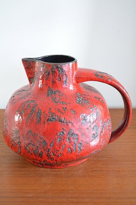 Fat Lava Ceramic Vase from Gräflich Ortenburg, 1960s-OV-1193937