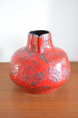 Fat Lava Ceramic Vase from Gräflich Ortenburg, 1960s-OV-1193937