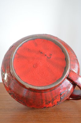 Fat Lava Ceramic Vase from Gräflich Ortenburg, 1960s-OV-1193937