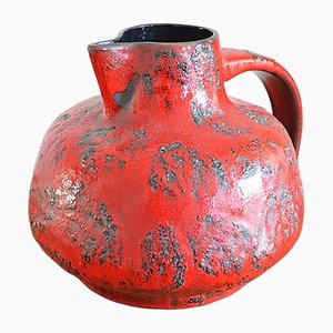 Fat Lava Ceramic Vase from Gräflich Ortenburg, 1960s-OV-1193937