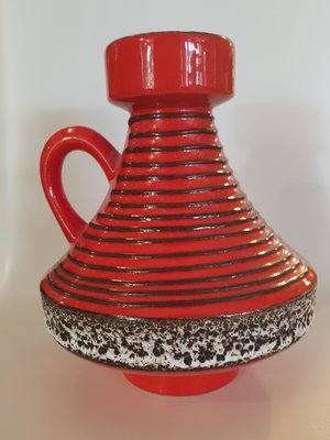 Fat Lava Ceramic Vase from Ilkra, 1960s-QDP-691832