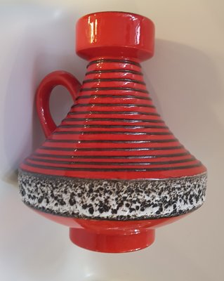 Fat Lava Ceramic Vase from Ilkra, 1960s-QDP-691832