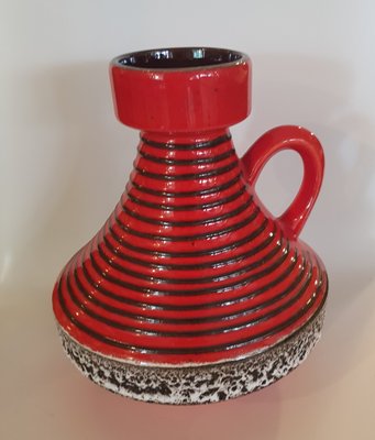 Fat Lava Ceramic Vase from Ilkra, 1960s-QDP-691832