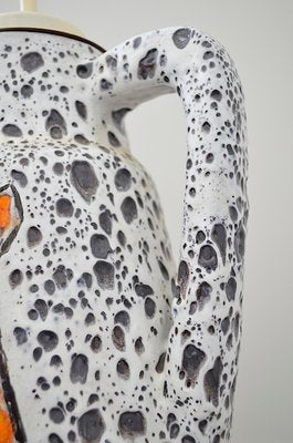 Fat Lava Floor Lamp with Deer from Scheurich Keramik, 1960s-OV-654050