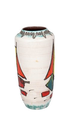 Fat Lava Floor Vase Model 517-50 from Scheurich, Germany, 1970s-VDA-2040425