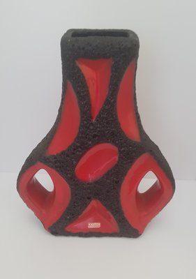 Fat Lava Guitar Vase from Roth, 1970s-QDP-1384553