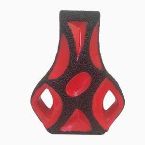 Fat Lava Guitar Vase from Roth, 1970s-QDP-1384553