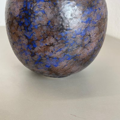 Fat Lava Multi-Color Pottery 802-2 Ball Vase attributed to Ruscha, 1970s-QZ-1735705