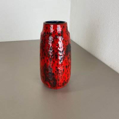 Fat Lava Multi-Color Vase from Scheurich, Germany, 1970s-QZ-1437212