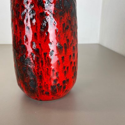 Fat Lava Multi-Color Vase from Scheurich, Germany, 1970s-QZ-1437212