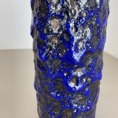 Fat Lava Multi-Color Vase from Scheurich, Germany, 1970s-QZ-1437216