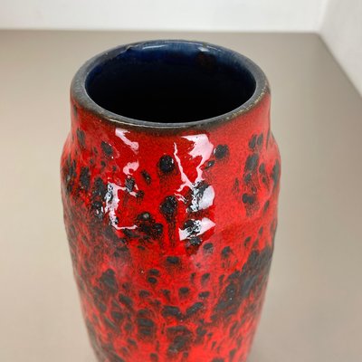 Fat Lava Multi-Color Vase from Scheurich, Germany, 1970s-QZ-1437212