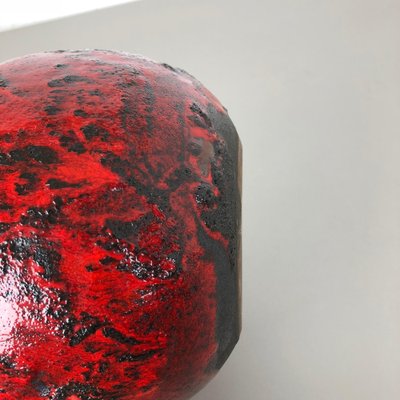 Fat Lava Pottery Vase by Gräflich Ortenburg, Germany, 1960s-QZ-1052945