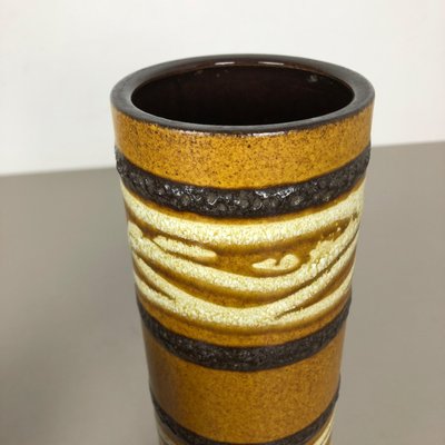 Fat Lava Tube Vases from Scheurich, Germany, 1970s, Set of 3-QZ-1089663