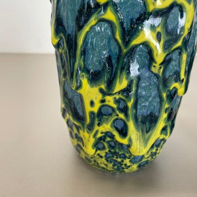 Fat Lava Vases attributed to Scheurich, Germany, 1970s, Set of 2-QZ-1437214