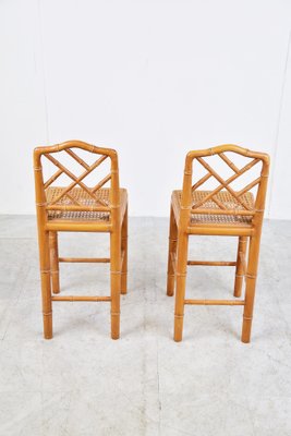 Faux Bamboo Children Chairs, 1960s, Set of 2-IRH-1451983