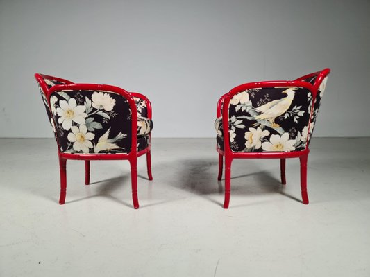 Faux Bamboo Club Chairs, France, 1960s, Set of 2-UJI-1259902