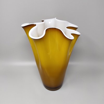 Fazzoletto Vase in Murano Glass by Ca Dei Vetrai, Italy, 1960s-QGR-1812600