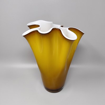 Fazzoletto Vase in Murano Glass by Ca Dei Vetrai, Italy, 1960s-QGR-1812600