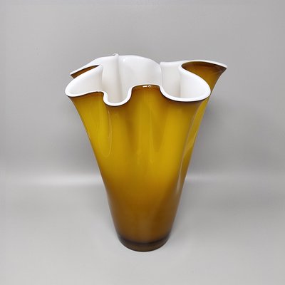 Fazzoletto Vase in Murano Glass by Ca Dei Vetrai, Italy, 1960s-QGR-1812600