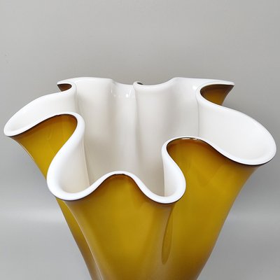 Fazzoletto Vase in Murano Glass by Ca Dei Vetrai, Italy, 1960s-QGR-1812600