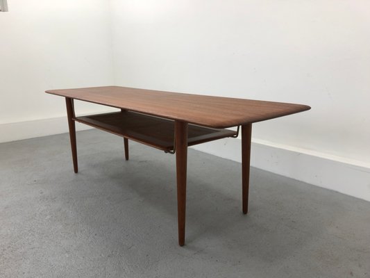 FD 516 Coffee Table by Peter Hvidt & Orla Mølgaard-Nielsen for France & Son, Denmark, 1960s-JWH-1180573