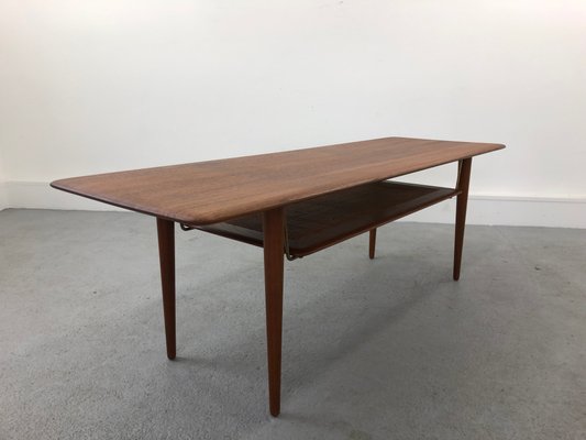 FD 516 Coffee Table by Peter Hvidt & Orla Mølgaard-Nielsen for France & Son, Denmark, 1960s-JWH-1180573