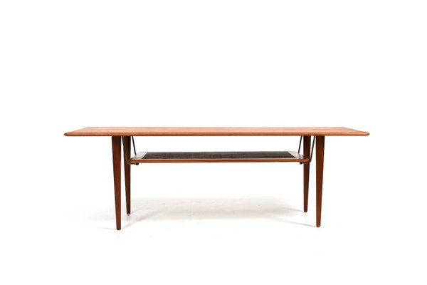 Fd-516 Coffee Table by Peter Hvidt & Orla Mølgaard-Nielsen for France & Søn / France & Daverkosen, 1950s-RA-2031622