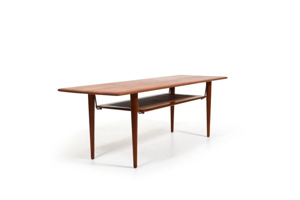 Fd-516 Coffee Table by Peter Hvidt & Orla Mølgaard-Nielsen for France & Søn / France & Daverkosen, 1950s-RA-2031622