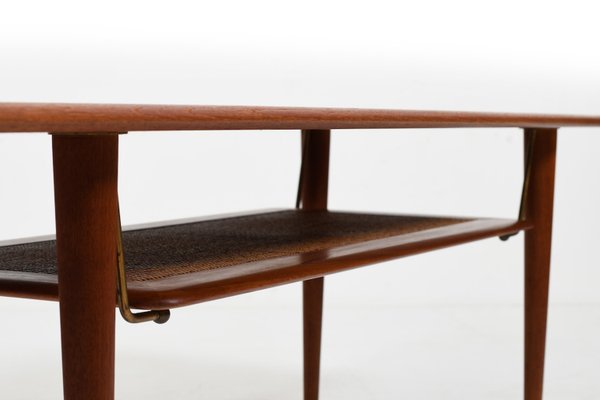 Fd-516 Coffee Table by Peter Hvidt & Orla Mølgaard-Nielsen for France & Søn / France & Daverkosen, 1950s-RA-2031622