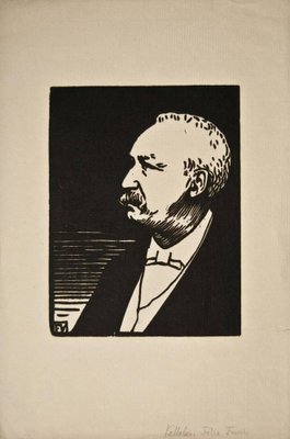 Félix Vallotton, Portrait of Felix Faure, Woodcut Print-ZCI-2029764