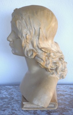 Female Bust by Julien Caussé, 1890s-BTG-1709072