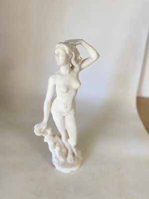 Female Figurine in Marble Powder, France, 20th Century-UR-1765684