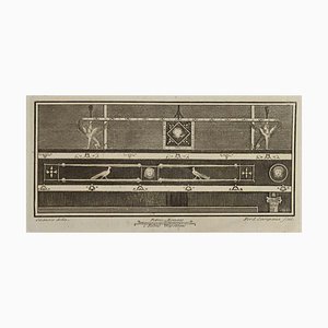 Ferdinando Campana, Ornamental Pompeian Style, Etching, 18th Century-ZCI-1760589