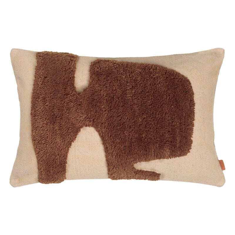 Lay cushion by ferm LIVING #40 x 60 cm, sand - sugar kelp #