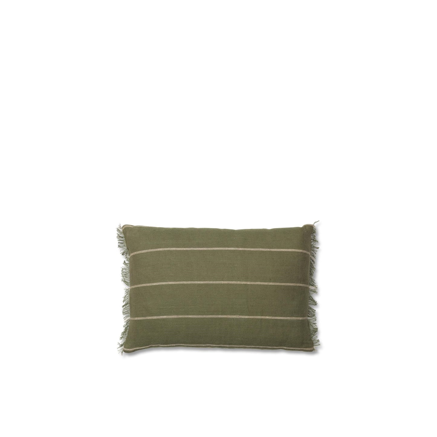 Calm Cushion Rectangular 40x60 cm by Ferm Living #Olive/ Off White