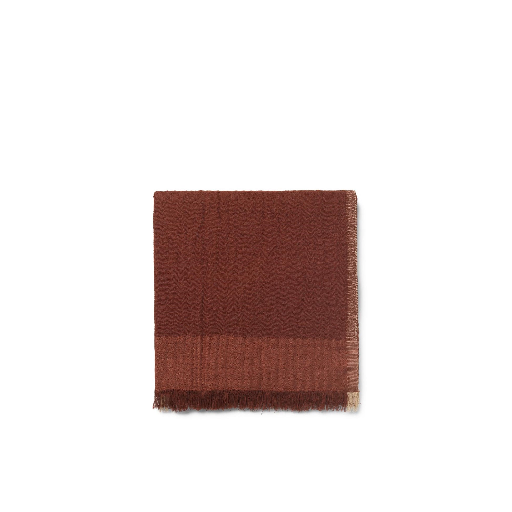 Weaver Carpet by Ferm Living #Red Brown