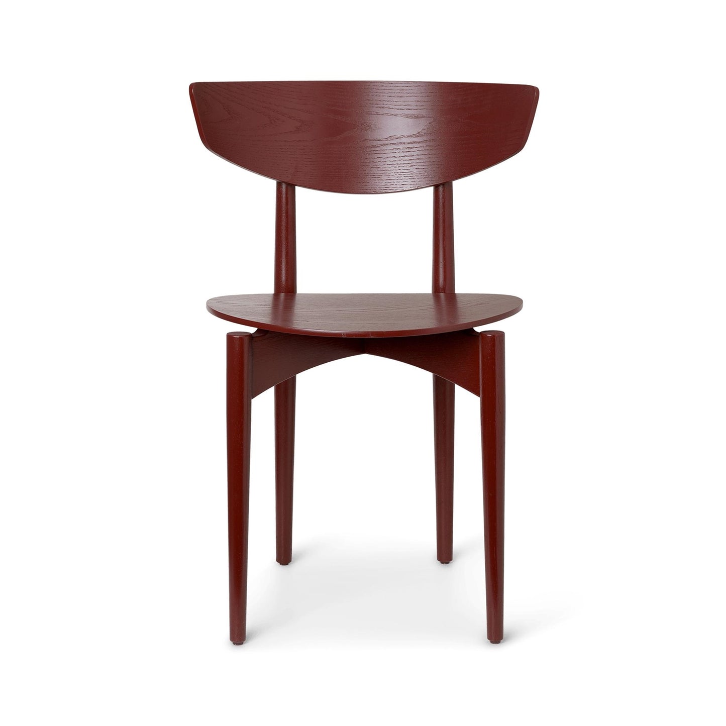 Herman Dining Chair by Ferm Living #Ash/Red Brown