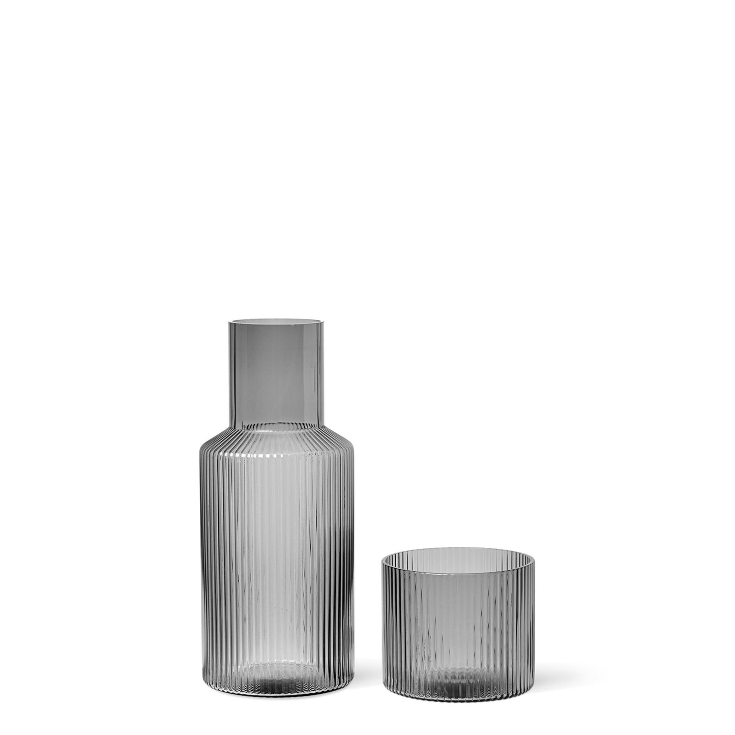 Ripple Carafe Small Set by Ferm Living #Smoked