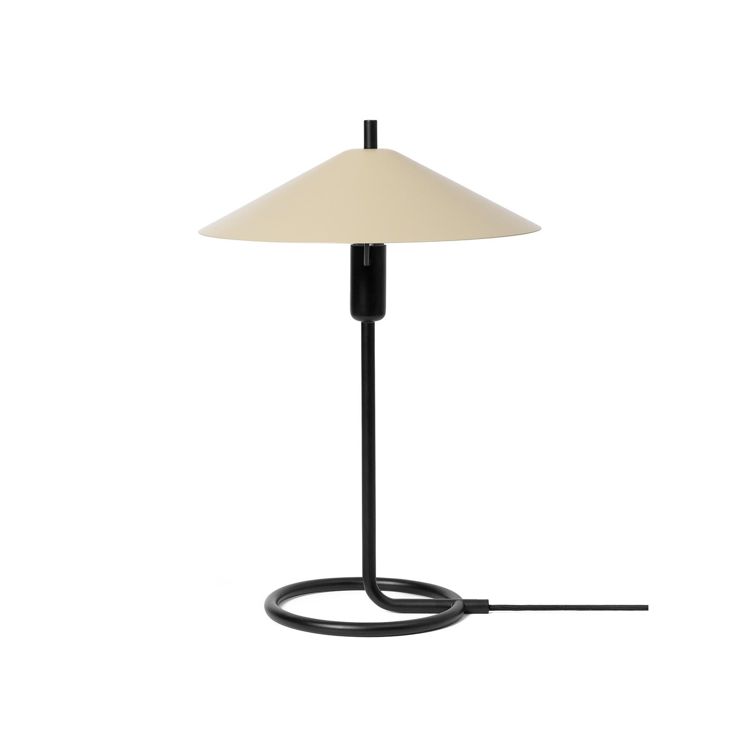 Filo Table Lamp by Ferm Living #Black / Cashmere