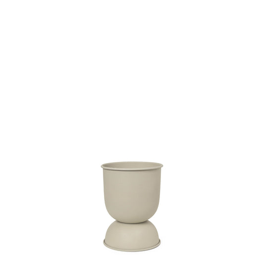Hourglass Jar Extra Small by Ferm Living #White/ Brass